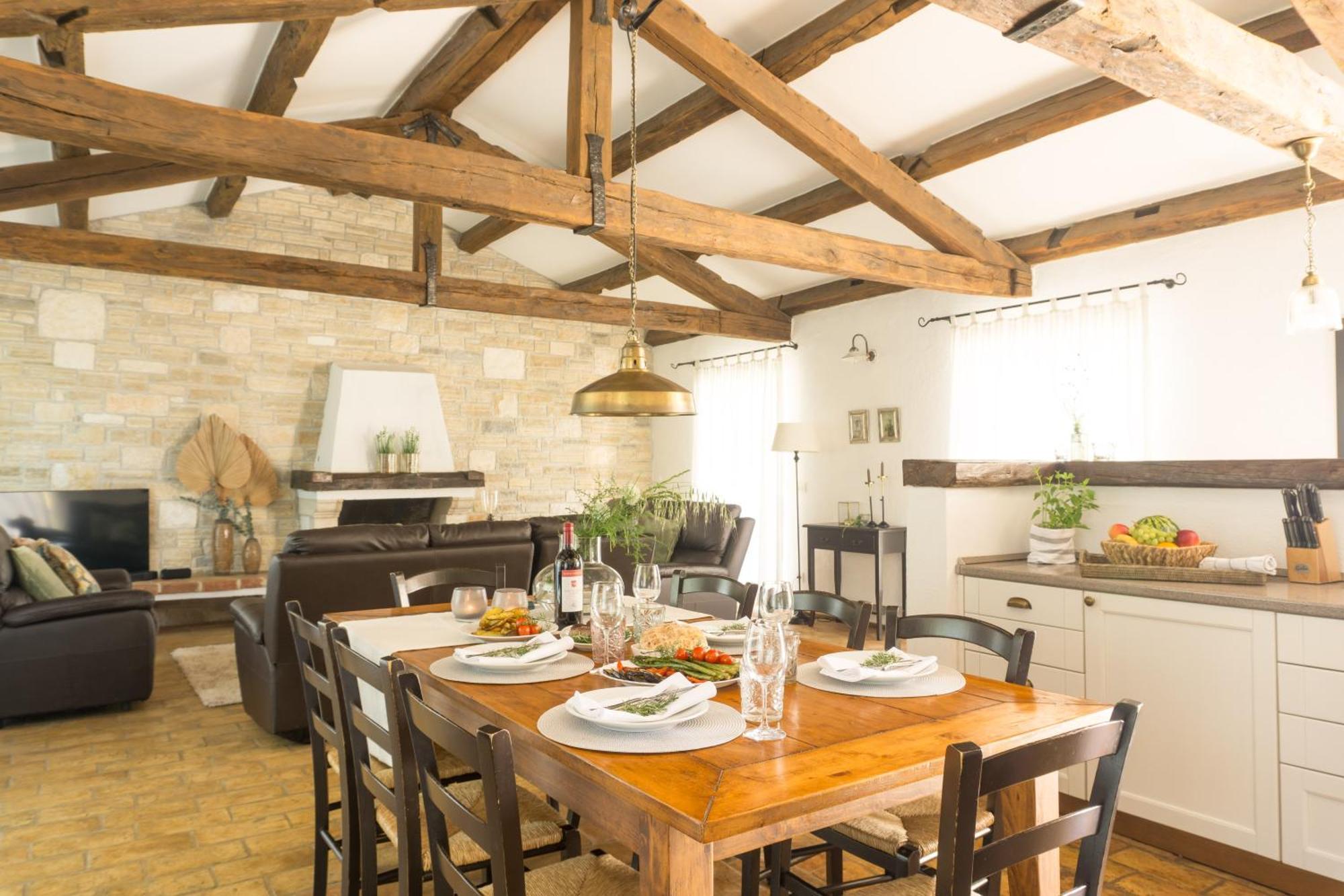 Villa Melissa - Istrisches Steinhaus Mit Pool In Guter Lage Sveti Lovreč Pazenatički Extérieur photo